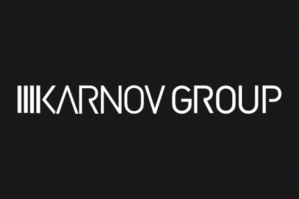 Karnov Group Horizontal Black Background Logo